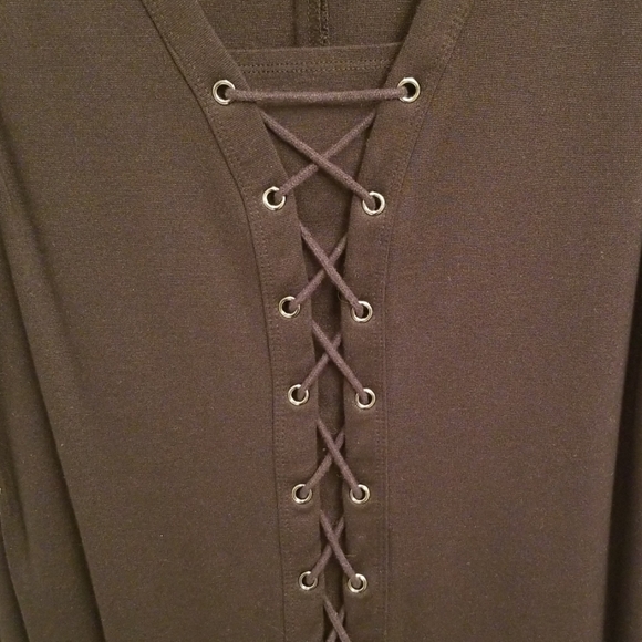 Philosophy Black Sleeveless Dress in Size Large - Picture 5 of 8